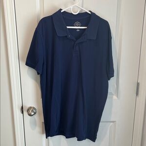 St. John's Bay Deep Blue Polo Shirt